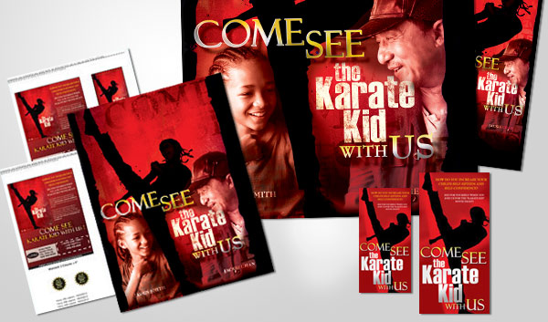 Come See Karate Kid with Us! | Design by Marek Gahura
