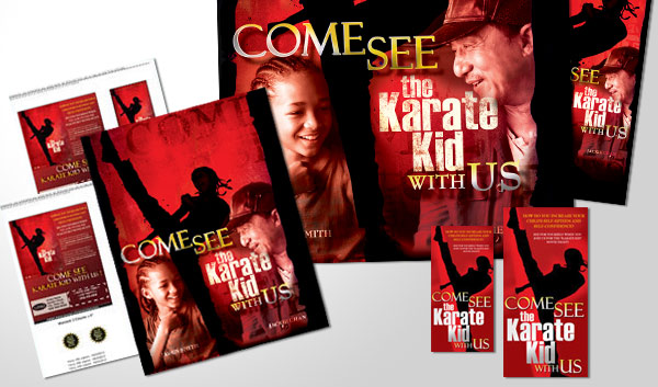 Come See Karate Kid with Us! | Design by Marek Gahura