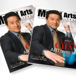 design by Marek Gahura: Cover of Martial Arts Professional Magazine